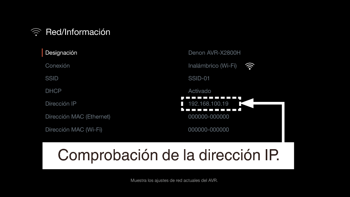 GUI NetworkInfo X28E3